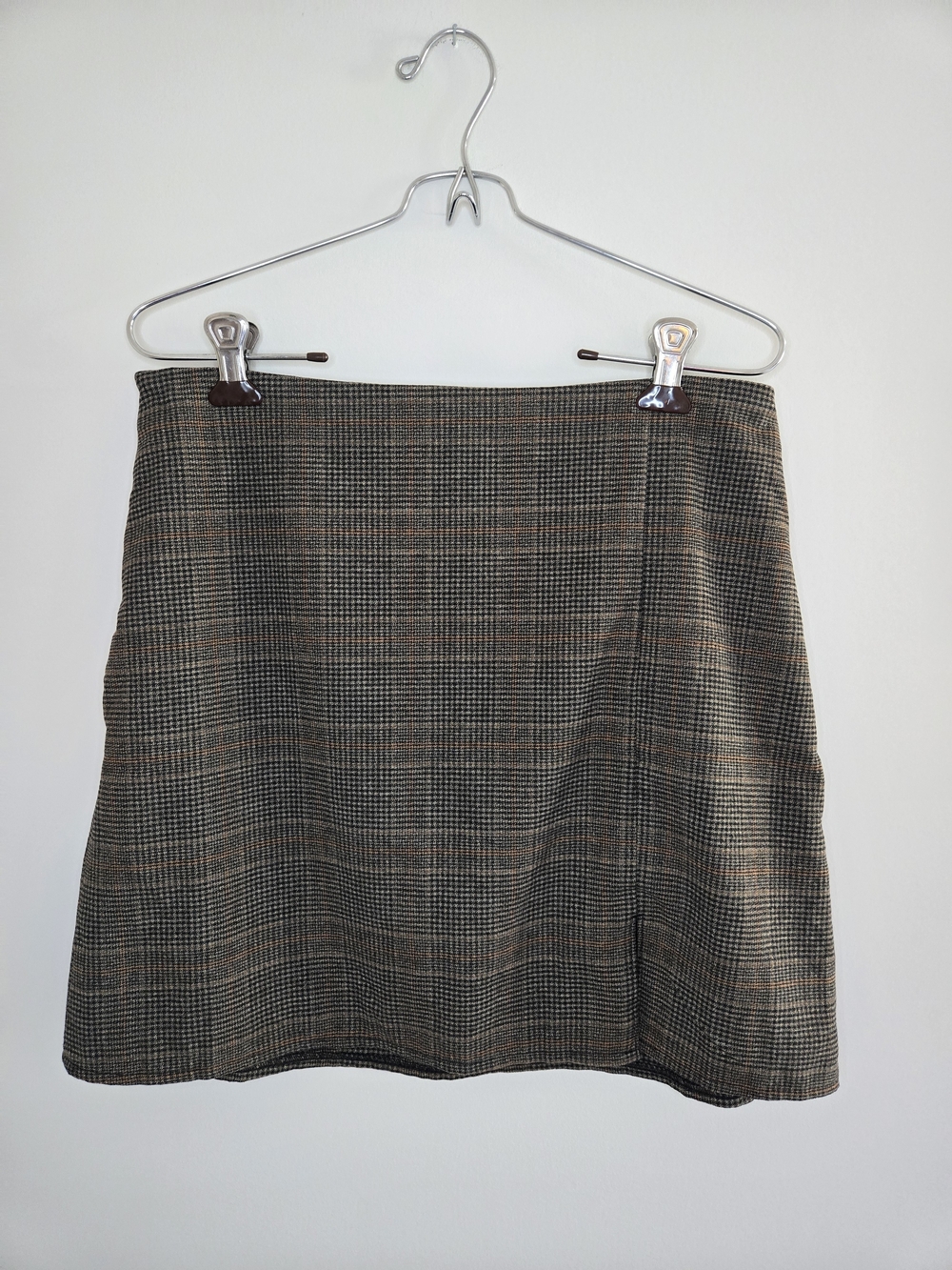 Old Navy Plaid Mini Skirt - Brown & Black